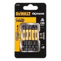 Биты ударные DeWALT   IMPACT TORSION, Т30мм, L=50мм, 5шт.