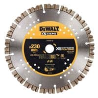  Диск алмазний DeWALT  EXTREME, 230х3х22.23 мм