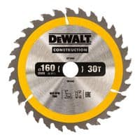 Диск пильний DeWALT, 160х20мм, 30 зубів
