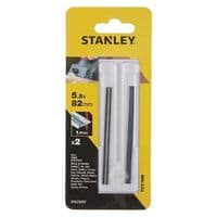 Інстр Stanley ножі для рубанка 82 мм. 2 шт.