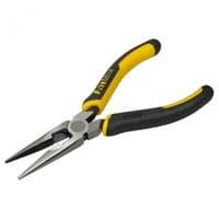 Плоскогубцы Stanley  "FatMax" удлин. полукругл. губки L=160мм.