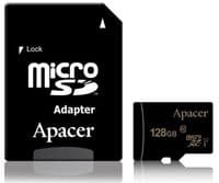 Карта памяти Apacer 128GB microSDHX UHS-I Class10 w/ 1 Adapter RP (AP128GMCSX10U1-R)