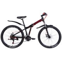 Велосипед Formula 26" HUMMER рама-15" 2021 Black/Red (OPS-FR-26-485)
