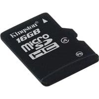 Карта памяти 16Gb microSDHC class 4 Kingston (SDC4/16GBSP)