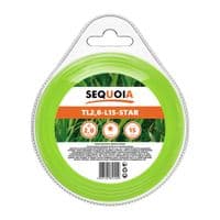 Жилка косила SEQUOIA 2,0 мм * 15 мм, зірка (TL2.0-L15-Star)
