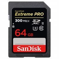 Карта памяти SANDISK 64GB SDXC Extreme Pro UHS-II (SDSDXDK-064G-GN4IN)