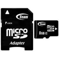 Карта памяти Team 8Gb microSDHC class 4 (TUSDH8GCL403)