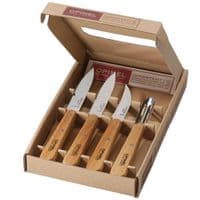Набор ножей Opinel Les Essentiels Olive 4шт (002163)