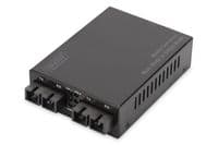 Медіа конвертор DIGITUS Fast Ethernet, MM SC DX/SM SC DX, 1310nm