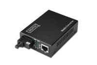 Медіа конвертор DIGITUS Gigabit, RJ45/SM SC SX, BiDi Tx1310nm/Rx1550nm, 20km
