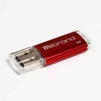 USB флеш накопичувач Mibrand 4GB Cougar Red USB 2.0 (MI2.0 / CU4P1R)