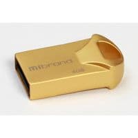 USB флеш накопичувач Mibrand 4GB Hawk Gold USB 2.0 (MI2.0 / HA4M1G)