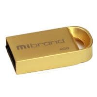 USB флеш накопичувач Mibrand 4GB lynx Gold USB 2.0 (MI2.0 / LY4M2G)