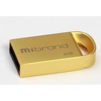 USB флеш накопичувач Mibrand 8GB lynx Gold USB 2.0 (MI2.0 / LY8M2G)