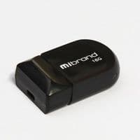 USB флеш накопичувач Mibrand 16GB Scorpio Black USB 2.0 (MI2.0 / SC16M3B)