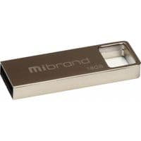 USB флеш -накопичувач Mibrand 16 ГБ Shark Silver USB 2.0 (MI2.0/SH16U4S)