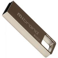 USB флеш накопичувач Mibrand 64GB Shark Silver USB 2.0 (MI2.0 / SH64U4S)