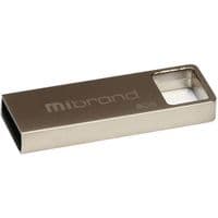USB флеш накопичувач Mibrand 8GB Shark Silver USB 2.0 (MI2.0 / SH8U4S)