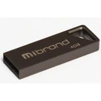 USB флеш накопичувач Mibrand 4GB Stingray Grey USB 2.0 (MI2.0 / ST4U5G)