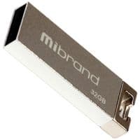 USB флеш накопичувач Mibrand 32GB Сhameleon Silver USB 2.0 (MI2.0 / CH32U6S)