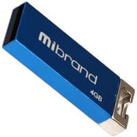 USB флеш накопичувач Mibrand 4GB Сhameleon Blue USB 2.0 (MI2.0 / CH4U6U)