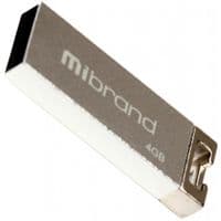 USB флеш накопичувач Mibrand 4GB Сhameleon Silver USB 2.0 (MI2.0 / CH4U6S)