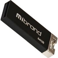 USB флеш накопичувач Mibrand 64GB Сhameleon Black USB 2.0 (MI2.0 / CH64U6B)