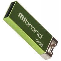 USB флеш накопичувач Mibrand 64GB Сhameleon Light Green USB 2.0 (MI2.0 / CH64U6LG)