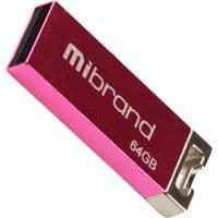 USB флеш накопичувач Mibrand 64GB Сhameleon Pink USB 2.0 (MI2.0 / CH64U6P)
