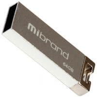 USB флеш накопичувач Mibrand 64GB Сhameleon Silver USB 2.0 (MI2.0 / CH64U6S)