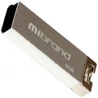 USB флеш накопичувач Mibrand 8GB Сhameleon Silver USB 2.0 (MI2.0 / CH8U6S)