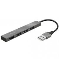 4-Портовий Концентратор Halyx Aluminium Mini USB 2 .0 Hub Halyx 4-PORT Mini USB 2.0 Hub