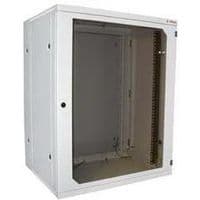Шафа настінна 19", 6U, знімнібічні панелі, 500 мм. RAL7035 RUN-06-60/50