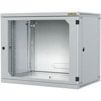 Шафа настінна 19", 15U, знімнібічні панелі, 500 мм . RAL7035 RUN-15-60/50