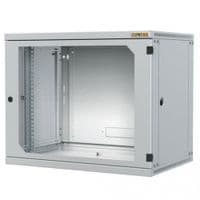 Шафа настінна 19", 15U, знімнібічні панелі, 600 мм . RAL7035 RUN-15-60/60