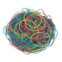 Гумки для грошей Delta by Axent assorted colors, 200г (D4621)