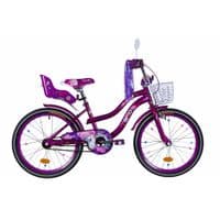 Велосипед Formula 20" Flower Premium рама-13" 2021 Violet (OPS-FRK-20-137)