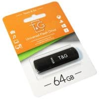 Флеш-накопичувач USB 64GB T & G 011 Classic Series Black (TG011-64GBBK)