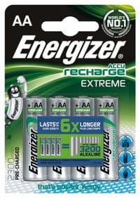 Аккумуляторы Energizer Recharge Extreme AA/HR06 LSD Ni-MH 2300 mAh BL 4шт