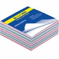 Папір для нотаток BUROMAX Zebra 80х80x30мм, glued (BM.2252)