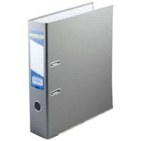 Папка - регистратор BUROMAX А4, 70мм, JOBMAX PP, gray, built-up (BM.3011-09c)