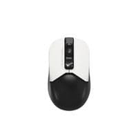 Миша бездротова безшумна A4Tech FG12S (Black+White)
