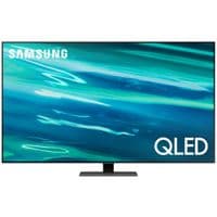 ТБ 55" QLED 4K Samsung QE55Q80AAUXUA Smart, Tizen, Gray