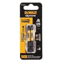 Биты ударные DeWALT   IMPACT TORSION T25, 50мм, 2шт.