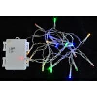 Гирлянда YES! Fun уличная, 15 LED лампочек, молочно-белая, 1,6 м (801130)