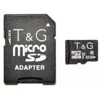 Карта памяти MicroSDHC  32GB UHS-I U3 Class 10 T&G + SD-adapter (TG-32GBSD10U3-01)