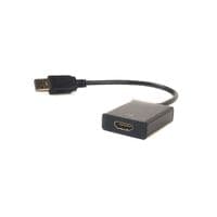 Адаптер PowerPlant (CA910373) USB 3.0(AM)-HDMI(FM), 0.15м, Black