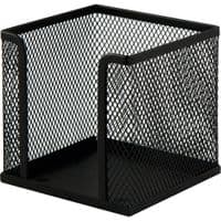 Підставка-куб для листів та паперів BUROMAX 10х10х10 см, wire mesh, black (BM.6215-01)
