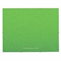 Папка на резинках BUROMAX А5, BAROCCO, light green (BM.3902-15)