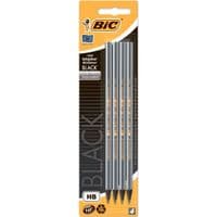 Карандаш графитный BIC Evolution Eco HB чёрный в блистере, 4шт (bc896016)
